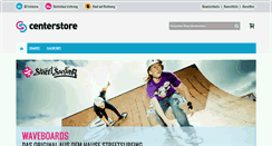 Desktop Screenshot of centerstore.ch